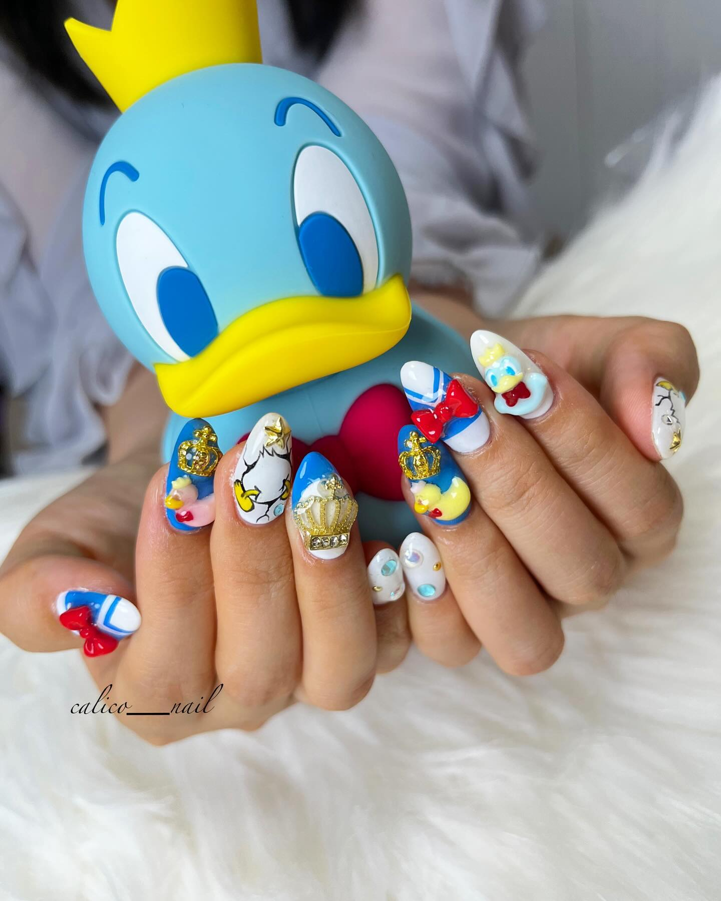 3D×キャラネイル🐥⸒⸒💅✨